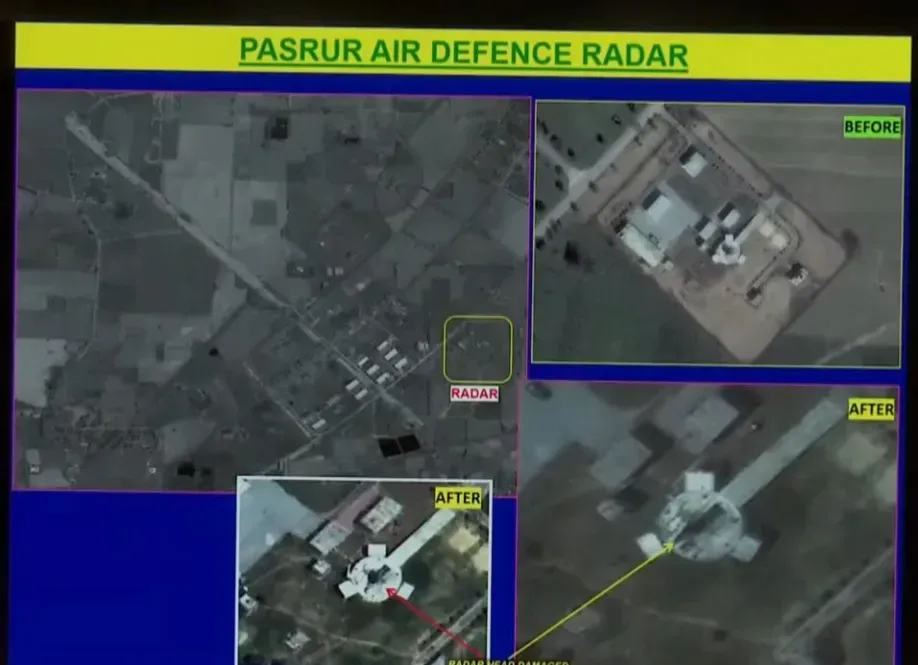 Damage Assessment of Indian Strikes on Pakistani Air Force Infrastructure